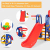 3 in 1 Toddler Slide and Swing Set Indoor Outdoor Climber Slide Playset