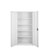 Metal Cupboard Storage Cabinet with 2 Doors for Office Laundry Workshop Garage