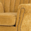 Velvet Accent Chair Upholstered Wingback Armchair Single Sofa Soft Lounge Chair