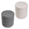 Sofa Ottoman Shoe Bench Velvet Pouf Seat Footrest Foot Stool Round Padded Stools
