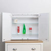 Illuminated LED Bathroom Mirror Cabinet Demister/Sensor/Bluetooth/Clock IP44