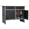 Feestanding Tool Box Shelf Cabinet Storage Drawer Metal Chest Garage Workshop