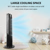 29'' OSCILLATING TOWER FAN 50W AIR COOLING FAN 3 SPEED SLIM PORTABLE FREE STAND