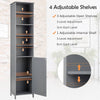 Bathroom Cabinet Freestanding Floor Cabinet Narrow Storage Cabinet Adjustable