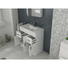 Cabinet Vanity Unit Sink Basin Bathroom Storage Unit Free Stand White Furniture