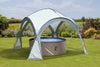 Garden Gazebo Dome Shelter Party Tent 4 Mesh Walls 2 Sun Shade Walls Huge Size !