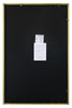 Extra Large Gold Edged Aluminium Wall Mirror 47"X31" 120 x 80cm MirrorOutlet
