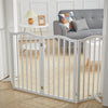 Expanding 3 4 Panel Pet Dog Barrier Gate Guard Fench Doorway Safety Freestanding
