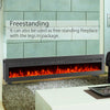 37/40/50/60/70inch Fireplace Inset Fire Electric LED Wall Mounted Remote Heater
