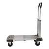 Portable Folding Push Trolley Pull Cart Collapsible Extensible Pallet Sack Truck