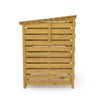 Large Double Wheelie Bin Storage Wooden Store Cover Garden Rubbish Dustbin Shed