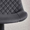 1/2/3/4x Bar Stools Adjustable Breakfast Kitchen Stools Velvet Swivel Gas Lift