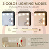 LED Hollywood Makeup Mirror Large Vanity Light Mirror with Dimmable LED Bulbs