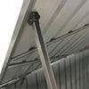 Metal Steel Garden Shed Outdoor Bike Storage House Tools Shed Put 2-3 bikes