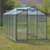 Glazing 6x4' 6x8 Garden Shade' Aluminium Greenhouse Polycarbonate Slid Door Base