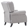 High Back Recliner Armchair Fabric Queen Anne Tub Lounge Cinemo Chair