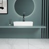 Bathroom Wash Basin Ceramic Countertop Rectangle Large White Sink 510x365mm