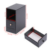 Slim Tall Bedside Table Cabinet with Drawer & Storage Space for Bedroom