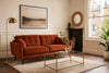 Swyft Model 10 3 Seater Sofa - Brick Velvet RRP £1699