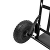 Heavy Duty Sack Truck Hand Industrial Trolley Two Wheel Tyre Barrow up to 200Kg