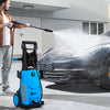 1800W Electric High Pressure Power Jet Washer 135 Bar Garden Patio Car Cleaner