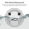 LED Bathroom Mirror with Lights Demister Touch Sensor Illuminated Wall 600*600mm