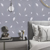 10m Self Adhesive 3D Feather Wall Paper Decor Sticky Wallpaper Tv Backdrop Stick