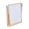 Double Sided Wooden Easel Kids Blackboard & Whiteboard Art Drawing Chalk 2 In 1