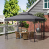 Garden Gazebo Wedding Marquee Barbecue Party Curtain Furniture W/ Ground Stake