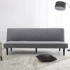 Folding 3 Seater Sofa Bed Click-Clack Recliner Fabric Couch Sleeper Living Room
