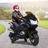 Kids Ride On Motorcycle 12V Electric Battery Powered Ride On Bike w/ LED Lights