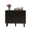 Living Room Sideboard Storage Cabinet with 2 Doors 2 Drawers TV Stand Cabinet
