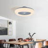 LED Ceiling Fan Light Adjustable Wind Speed Dimmable w/ Remote Control 5 Blades