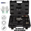 Air Vibration Injector Removal Puller Tool Set Remove Seized Injectors W/Gloves