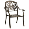 3 Piece Bistro Set Cast Aluminium Bronze