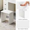 Dressing Table with 7 drawers Mirror Stool Set Bedroom Makeup Desk Vanity table