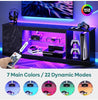 TV Stand For Gaming with Cabinet for PS5 Modern TV Cabinet Living Room Bedroom