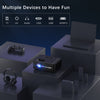 4K Projector 22000LMS 1080P 3D 5G WiFi Bluetooth Video Home Theater 230" Display