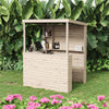 Pent Roof Wood Outdoor Bar Shed Drinks Cocktail Serving Home Bar Shelter Parties