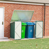Outdoor Bike Tool Storage Shed Garden Bicycle Metal Shed Pent Tool Shed House