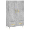 Highboard, Sideboard for Bedroom Living Room, Cupboard with Drawer and Q7A5