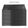 Black Carport Corrugated Profile Shed Galvanized Metal Roofing Sheet Panel 12pcs