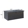 Large 600Liters Garden Storage Outdoor Box Utility Cushion Chest Shed Waterproof