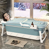 XL Portable Folding Shower Bathtub Collapsible Household Adult Tub Bucket 152cm