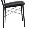Dining Table and 2 Chairs with Padded 3PCS Bar Kitchen Breakfast Furniture Set