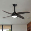 48-Inch Ceiling Fans Light Fan with Remote 3-Cool Wind Timer Lighting Chandelier