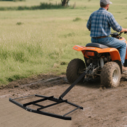 187 cm Wide Driveway Drag Garden Lawn Tractors Gravel Level Landscape