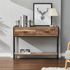 Oak Grey Wooden Coffee Table TV Unit Stand Bedside Table Hallway Console Table