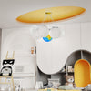 Modern Planet Earth Balls Globe Ceiling Pendant Light Shade Lampshade LED Bulb