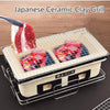 Portable Japanese BBQ Grill,Indoor/Outdoor Tabletop Charcoal BBQ w/Adjust Vent
